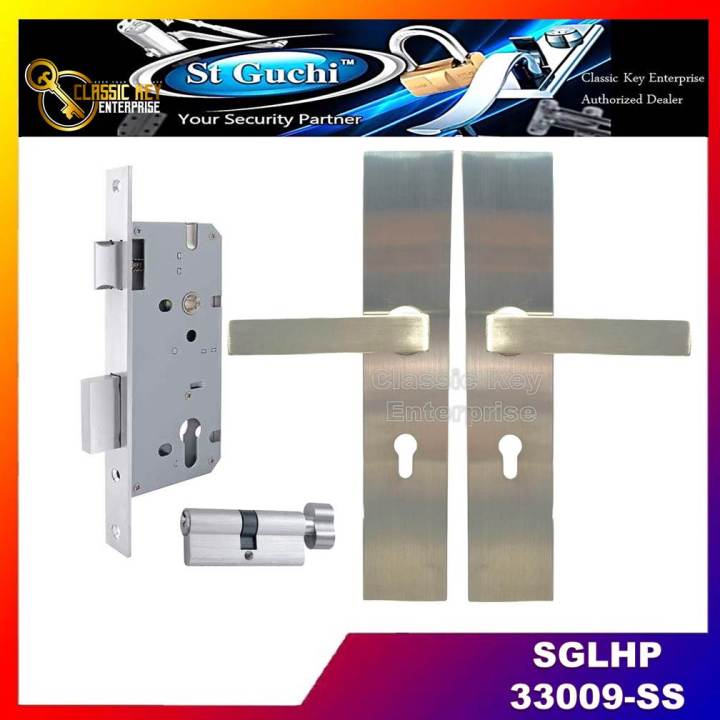 St guchi Lever Handle Mortise Lock Set SGLHP 33009 Lazada