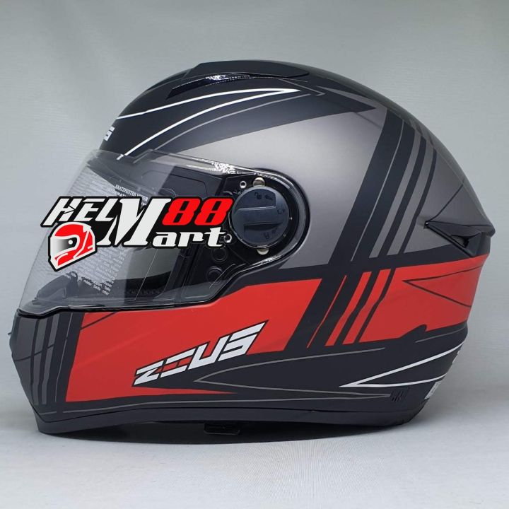 Dab Hobbies Helm Zeus Full Face 811 Promo HELM ZEUS 811 BLACK AL35