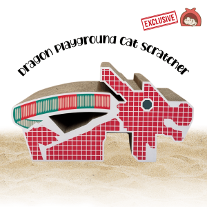 Cat Scratcher Exclusive Design Dragon Playground Cat Scratcher