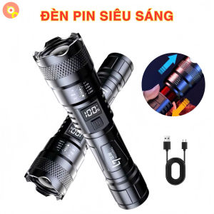 Đèn Pin Cầm Tay Mini WS66 Siêu Sáng Chiếu Xa Linh Hoạt Pin Sạc Type-C Dễ Sử Dụng Mang Theo