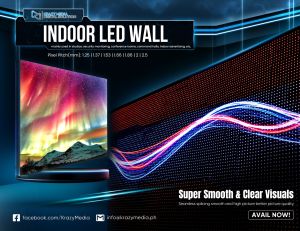 Lampro LC P2 LED Wall Indoor Screen Panel LED Advertising Screen (2pcs)