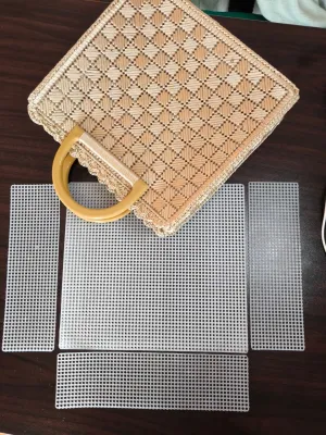 ชุดแผ่นเฟรมเปล่า ปักกระเป๋าแผ่นเฟรมใบใหญ่ สุดคุ้ม #DIY#เย็บปักถักร้อย#ฮิตติดกระแส#ปักครอสติส#plastic canvas