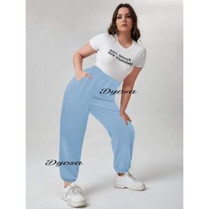 Plus size jogger pants jogging pants sweat pants large xl 2xl 5xl women and men cotton brass (JOGGER)