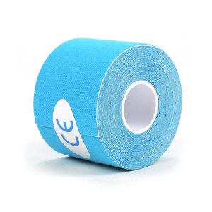 (S: 2.5cm x 5M) (M: 5cm x 5M) Kinesiology Tape Athletic Sport Recovery Tape Strapping Gym Fitness Tennis Running Knee Muscle Protector Scissor