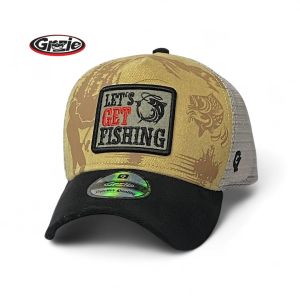 topi trucker GNZIE FISHING pria wanita premium quality