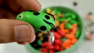 Umpan pancing ikan gabus paling dicari Soft frog mini 3cm Sigacor lure