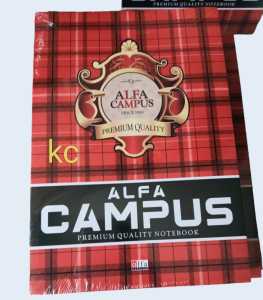 PROMO BUKU ALFA CAMPUS / BUKU BMCAMPUS BOXY 10 PCS BUKU ISI 50 LEMBAR UKURAN BESAR / BUKU SEKOLAH SD SMP SMA / BUKU CATATAN  HARIAN SEKOLAH