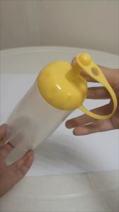 Clear Plastic Liquid Seasoning Squeeze Bottle Condiment Dispenser Leakproof Ketchup Oil BBQ Sauce