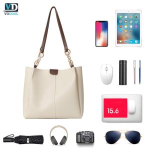 [Uetech] Tote Bag with Strap Portable Shoulder Bag with Pockets Shoulder Handbag for Women Girls Ladies Daily Use