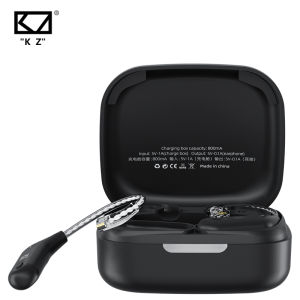 KZ AZ09 Cáp Nâng Cấp Không Dây Bluetooth 5.2 Móc Tai Không Dây HIFI Kèm Hộp Sạc Cho Tai Nghe KZ TRN CCA Tai Nghe