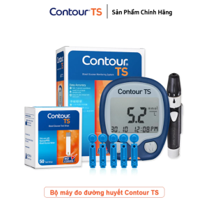 [HÀNG CÓ SẴN] Máy Đo Tiểu Đường Contour TS Kèm Que Thử An Toàn – Máy Tiểu Đường Chính Hãng Cao Cấp