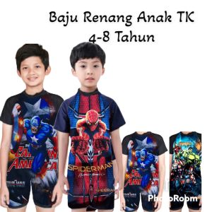 Baju Renang Anak Karakter 1-8 Tahun
