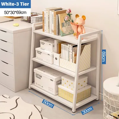 Storage BookShelf With Door Bookcases Shelving Display Rack Shelf Organizer For Bedroom Organizer Rack Metal Shelf