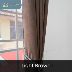SL- Premium Blackout Curtain/ Langsir Blackout/ Soft Curtain/ Langsir Hotel/ Soft Langsir/ Block UV/ Ready Stock