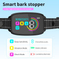 Dog Training Collar Automatic Anti Bark Dog Collar Type-C Rechargeable Dog Trainer Electric Shock Vibration Buzzer Waterproof. 