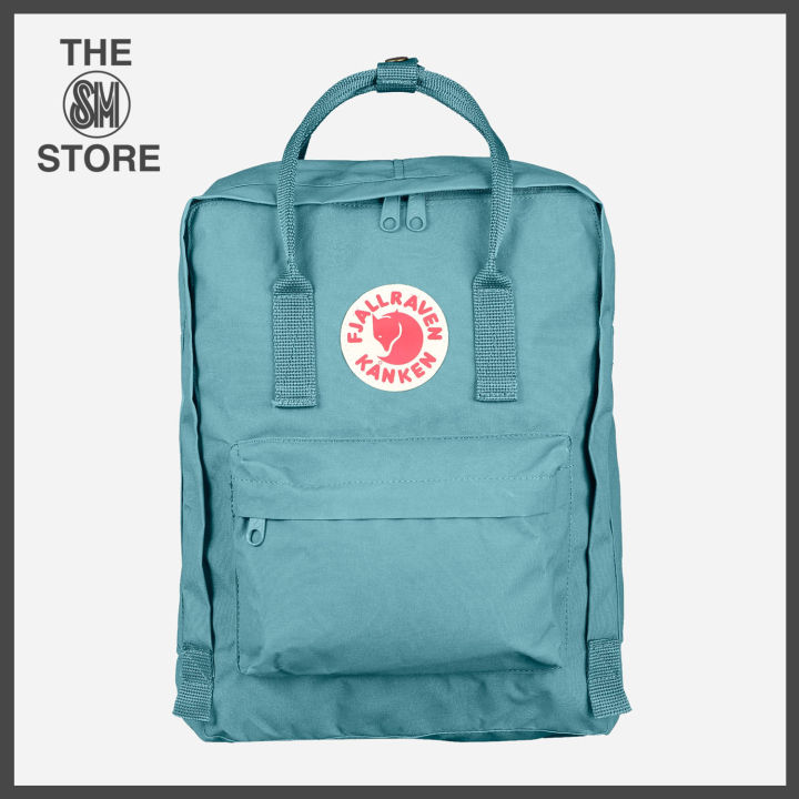 Light blue kanken backpack on sale