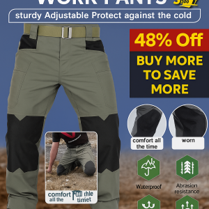 Work Pants Practicality Casual Pants Adjustable Durable Fashion Protect Against the Cold Mountaineering