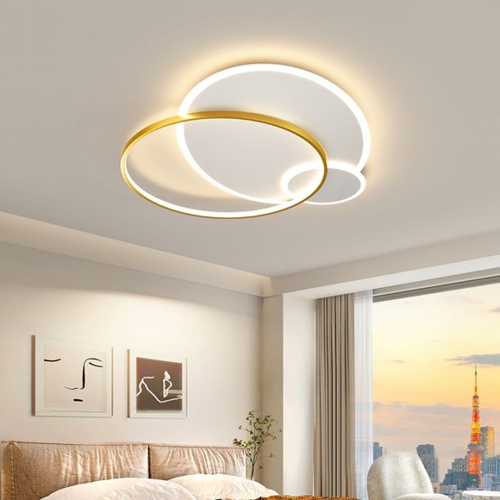 Modern Design LED Ceiling Lights 3Colors Remote Control Living Room ...
