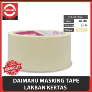 Lakban Kertas / Masking Tape Daimaru 1Dus