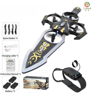 [SG Seller]-shaped flying toy foam  flyer gesture-sensing flying toy gift for boys
