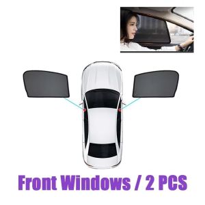 kkmf Car Sunshades For Audi A1 Accessories GB 2020-2025 Visor Mesh UV Protection Heat Insulation Windshield Frame Curtain Auto Parts T4N8K