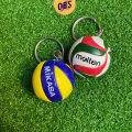 Volleyball Keychain Mikasa Molten Bola Tampar Rantai Kunci Mini 排球钥匙圈 Volleyball Gift. 