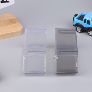 QUANSEN 1 Piece Car Display Box Transparent Dustproof Stackable Storage Box Without Car Diecast Model Children Alloy Car Model Storage Box