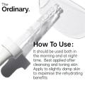 The Ordinary Hyaluronic Acid 2% + B5 Repair Soothing Moisturizer Serum For Glass Face Care 30ml. 