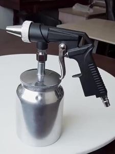 Handheld Air Sandblasting Self-Feed Pneumatic Sand Blaster Tool for Rust Removal Metal Surface Cleaning