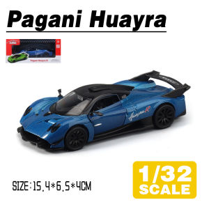 LEO 1:32 Pagani Huayra R‌ Diecast Model Car Alloy Cars Toys Collection Gift For Kids Boy Girl