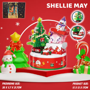 YKO Block Christmas Gift Building Blocks Santa Claus Stella Cartoon Figurines Kids Educational Toys *READY STOCK*