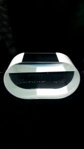 AQUARIUM SOLITER CUPANG ACRYLIC TANK OVAL 24X8X14 CM - TEBAL BAHAN 2 MM