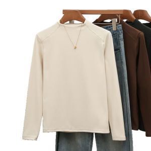 เสื้อยืดผู้หญิง เสื้อกันหนาว ไม่ระคายเคืองต่อผิวหนัง เสื้อชั้นใน ดูดความชื้นและระบายอากาศได้ ควบคุมอุณหภูมิของร่างกาย