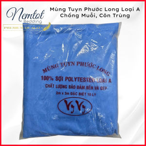 🔖GIÁ SỐC🔖Mùng Tuyn Phước Long Chống Muỗi Côn Trùng Màn Giăng Đủ Size Dễ Dùng - Nemtot Bedding