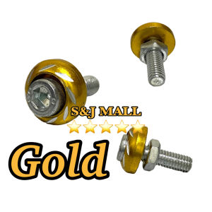 Set of 1 6mm Colored Bolt Screws Thread Automatic Hex Cap Screws Alloy Universal