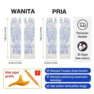 Massage Socks/Kejutan Urut Stokin Urut Terapi Kejutan Terapi Akupunktur Stokin Stokin Terapi Urut Stokin Mata Akupunktur