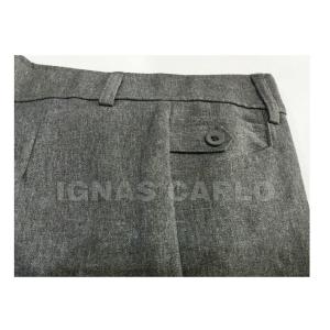 Celana Kerja Wanita Celana Formal Kantor Panjang Slimfit Cewek Abu-Abu Size M L XL - IGNAS CARLO