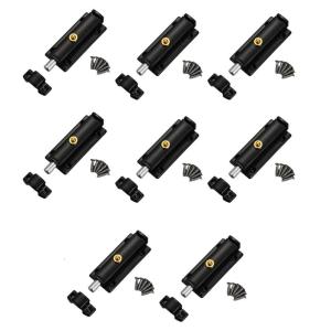 8Pcs Antitheft Security Button Lock Door Hardware Spring Door Latches Thickened Door Locks Spring Latches Safety Lock