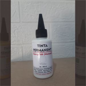Tinta Stempel Plastik / Tinta Stempel Permanent / Tinta Permanent / Tinta Sablon Cup / Tinta Waterproof / Tinta Anti Air / Tinta Ajaib / Isi 100 ml