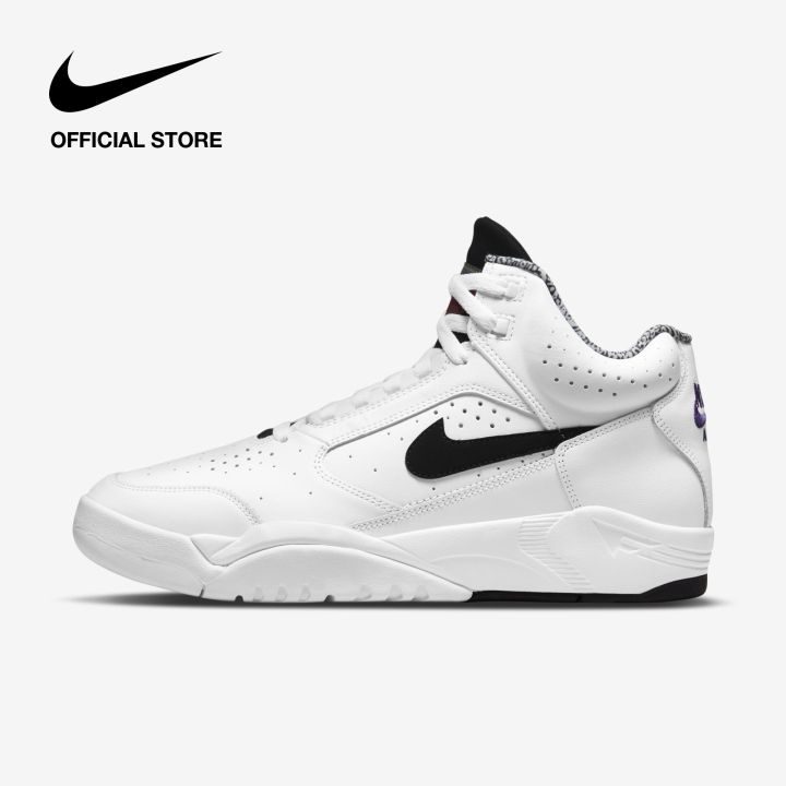 Nike Sepatu Pria Air Flight Lite Mid Putih Dj2518 100 Lazada