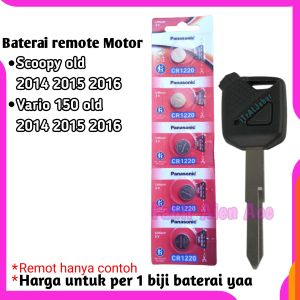 Baterai remot motor Vario 150 old Scoopy old 2014 2015 2016 Original