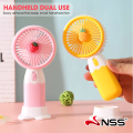 ★NSS 2024 NEW ☆Mini Handheld Fan USB Charging Fan Fruit Portable Office Student Electric fan. 