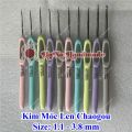 Kim móc len sợi Chaogou / Móc Chaogou size 1.1-3.8mm. 