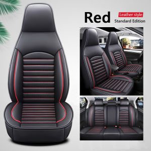 Car 5 seat cover leather are suitable for Toyota Honda Mitsubishi Nissan Ford Hyundai and other models. They are fully enclosed car seat covers wear-resistant dirt resistant and breathable