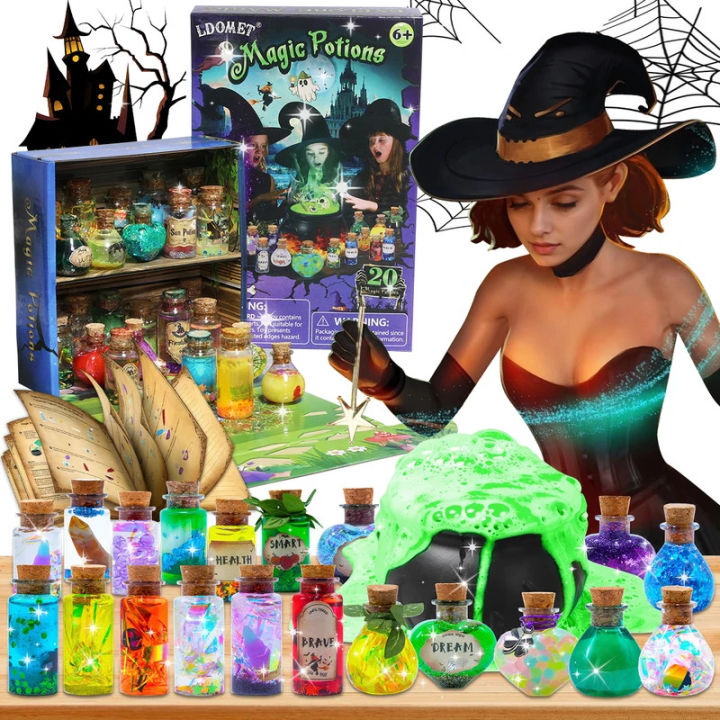 DIY Fairy Magical Potions Kit Witches' Magical Color Changing Freezing ...