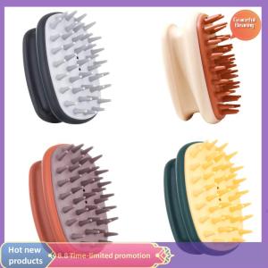 Graceful Silicone Shampoo Head Scalp Massage Brush Silicone Body Brush Hair Washing Comb Bath Shower Brush Massage Brush Hair Brush