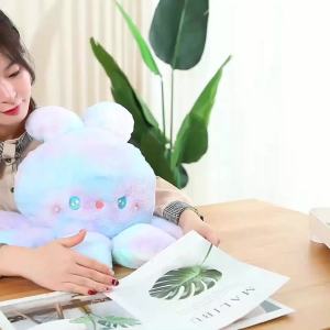 FCJOJO CASTLE Kawaii Reversible Rabbit Plush Toys Double-Sided Octopus Rabbit Soft Doll Pillow Christmas Gifts for Kids Gilfriend