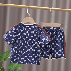 ชุดเด็กผู้ชาย ชุดเสื้อยืดแขนสั้น กางเกงขาสั้น เซต2ชิ้น งานดีใส่สบาย