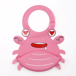 Celemek Makan Bayi / Slabber bayi Waterproof /Slabber Motif Lucu Full Silikon