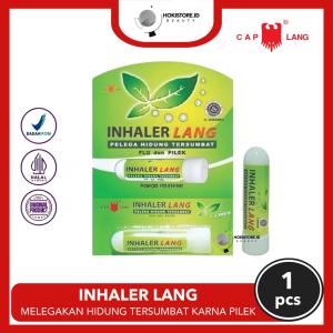 Inhaler Lang Caplang - Melegakan Hidung Tersumbat karna Pilek